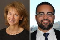 Photo of Sylvie Goldman, PhD and Juan Duran, MD